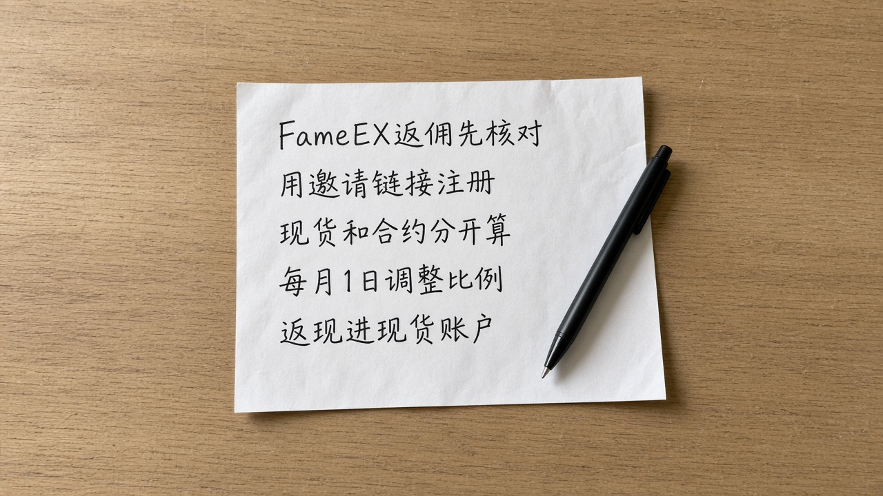 FameEX返佣是什么?手续费返现规则与参与方式详解